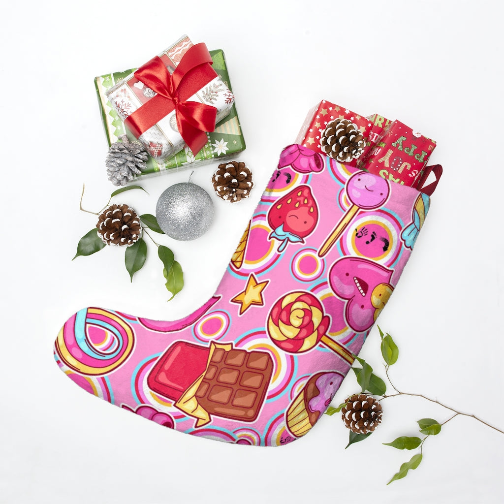 Five Toes Down Candy Christmas Stockings