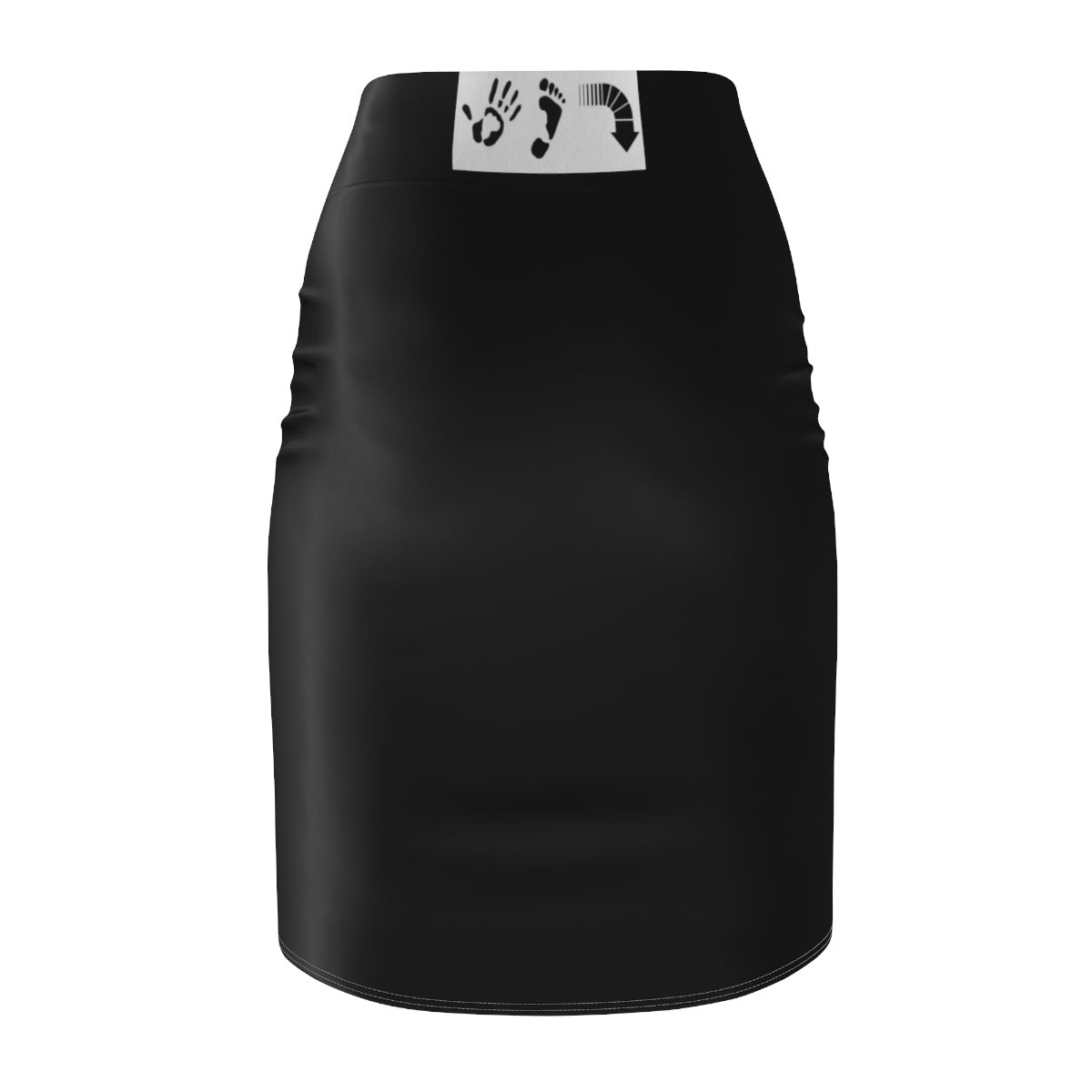 Five Toes Down Drip Women's Pencil Skirt