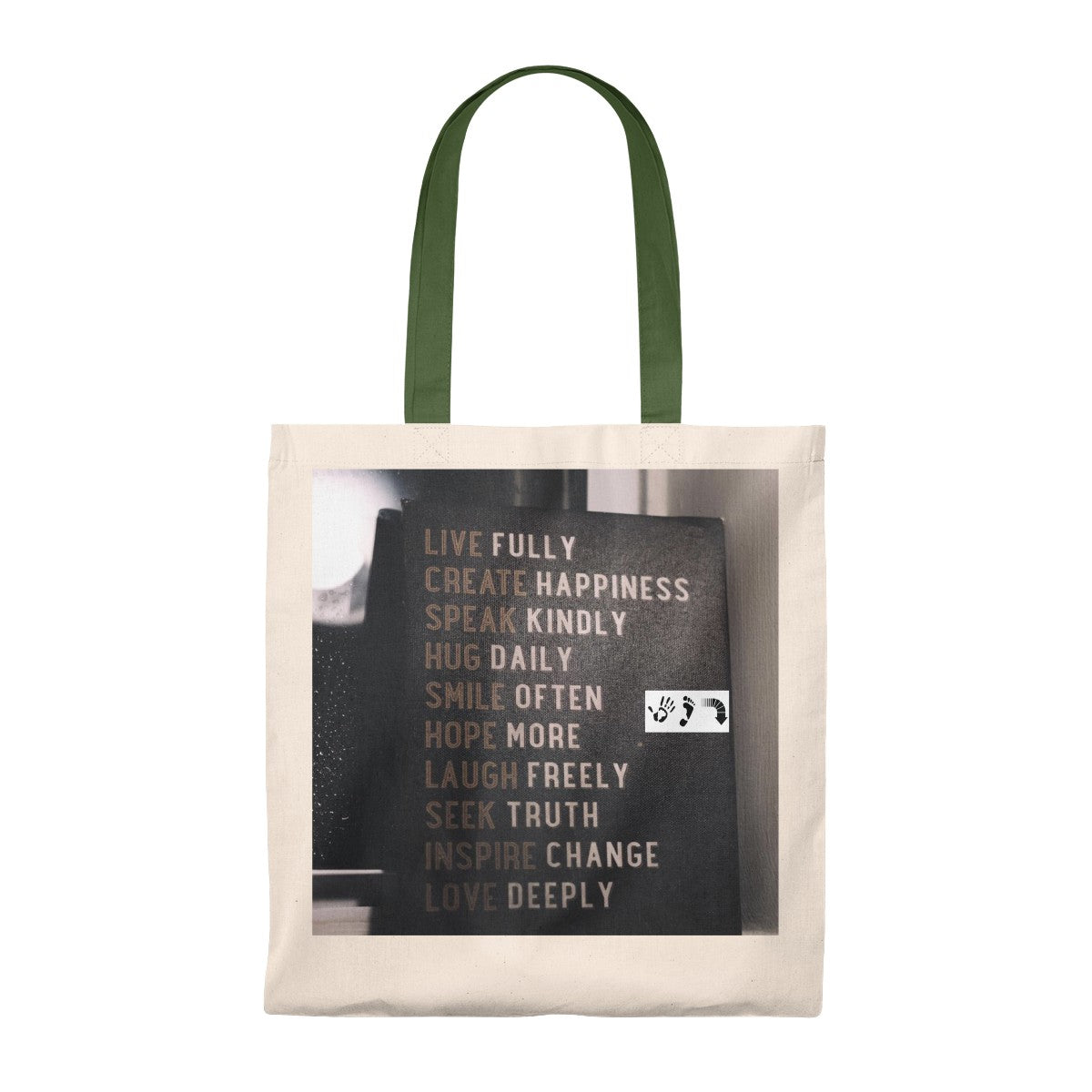 Five Toes Down Tote Bag - Vintage