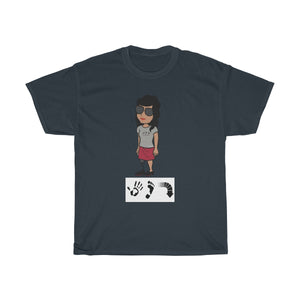 Five Toes Down Amp Woman/Logo Unisex Tee