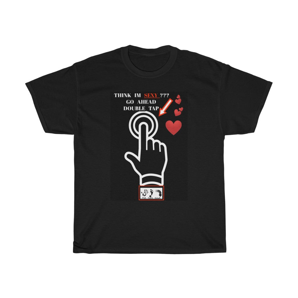 Five Toes Down Double Tap Unisex Tee