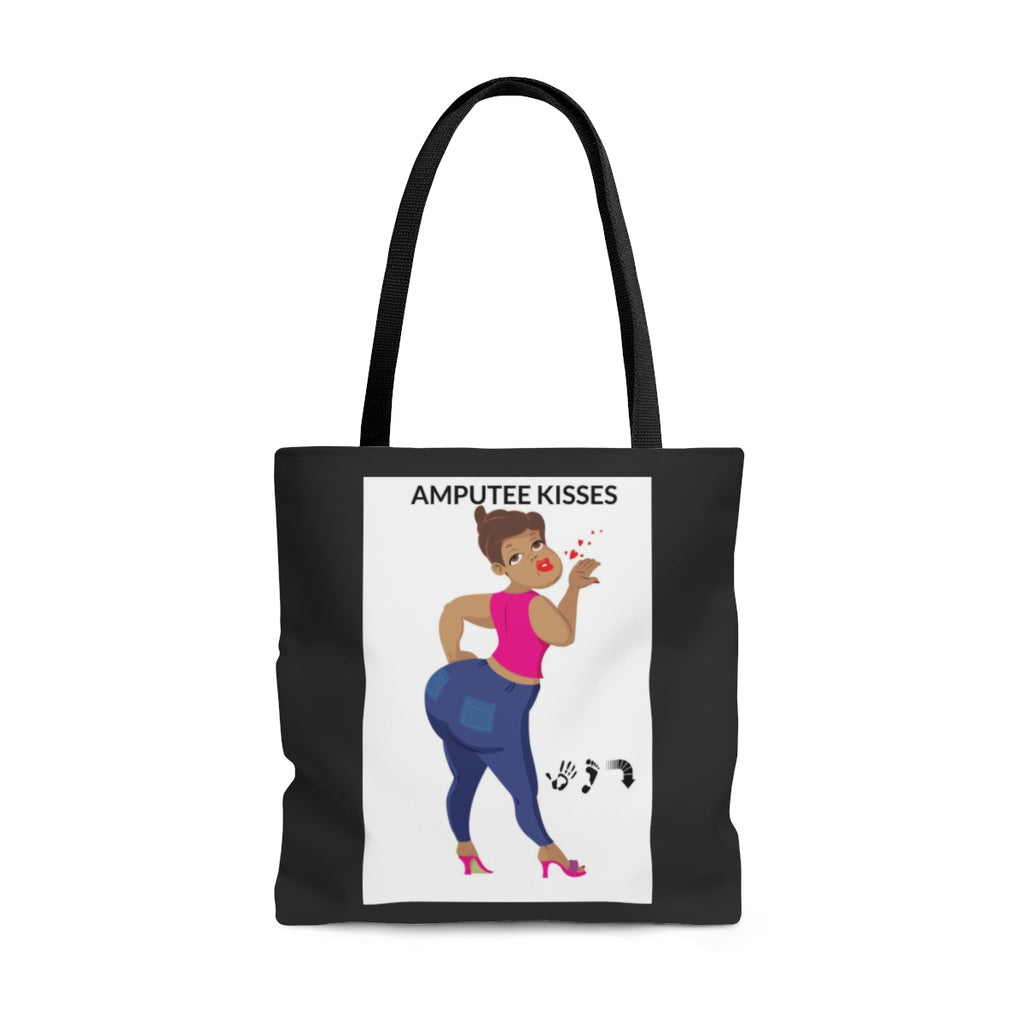 Five Toes Down Amp Kisses Tote Bag