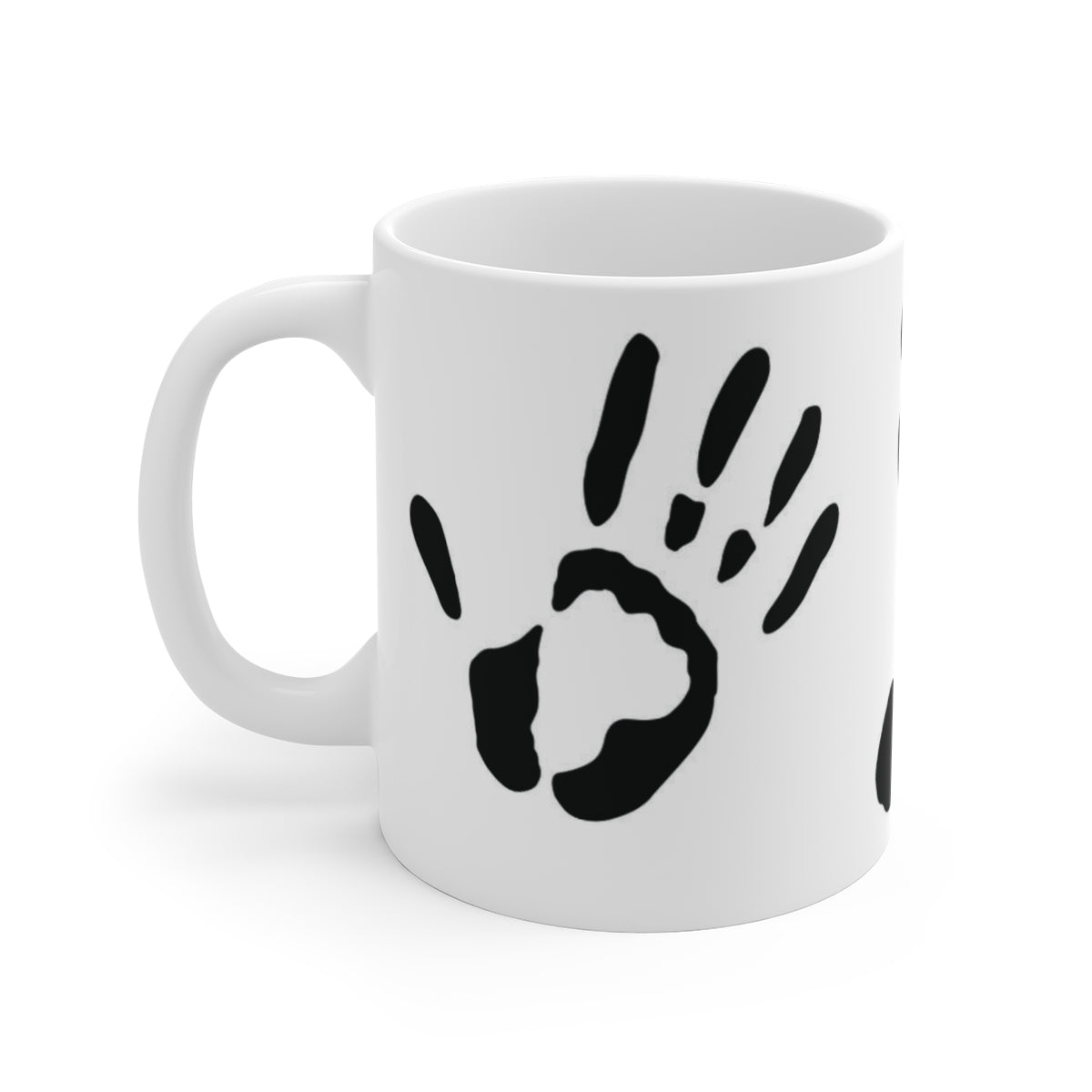 Five Toes Down Ceramic Mug