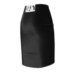 Five Toes Down Drip Women's Pencil Skirt