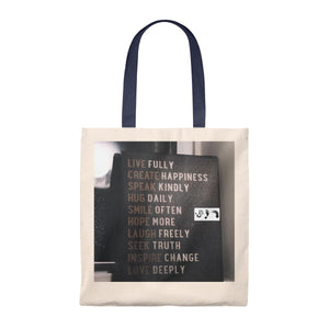 Five Toes Down Tote Bag - Vintage