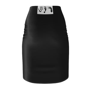 Five Toes Down Drip Women's Pencil Skirt