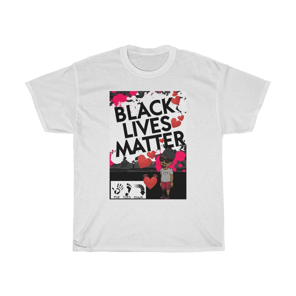 Five Toes Down BLM Unisex Tee