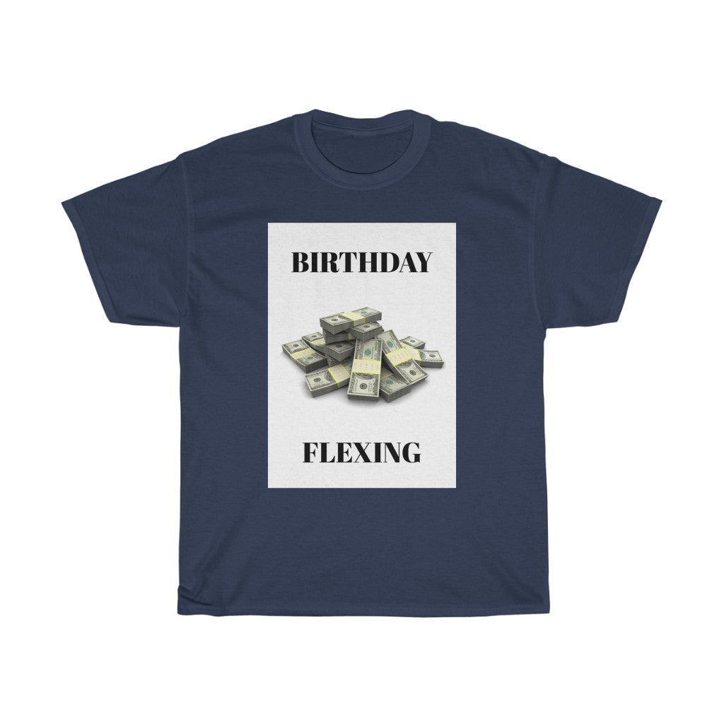 Five Toes Down Flexing Birthday Tee