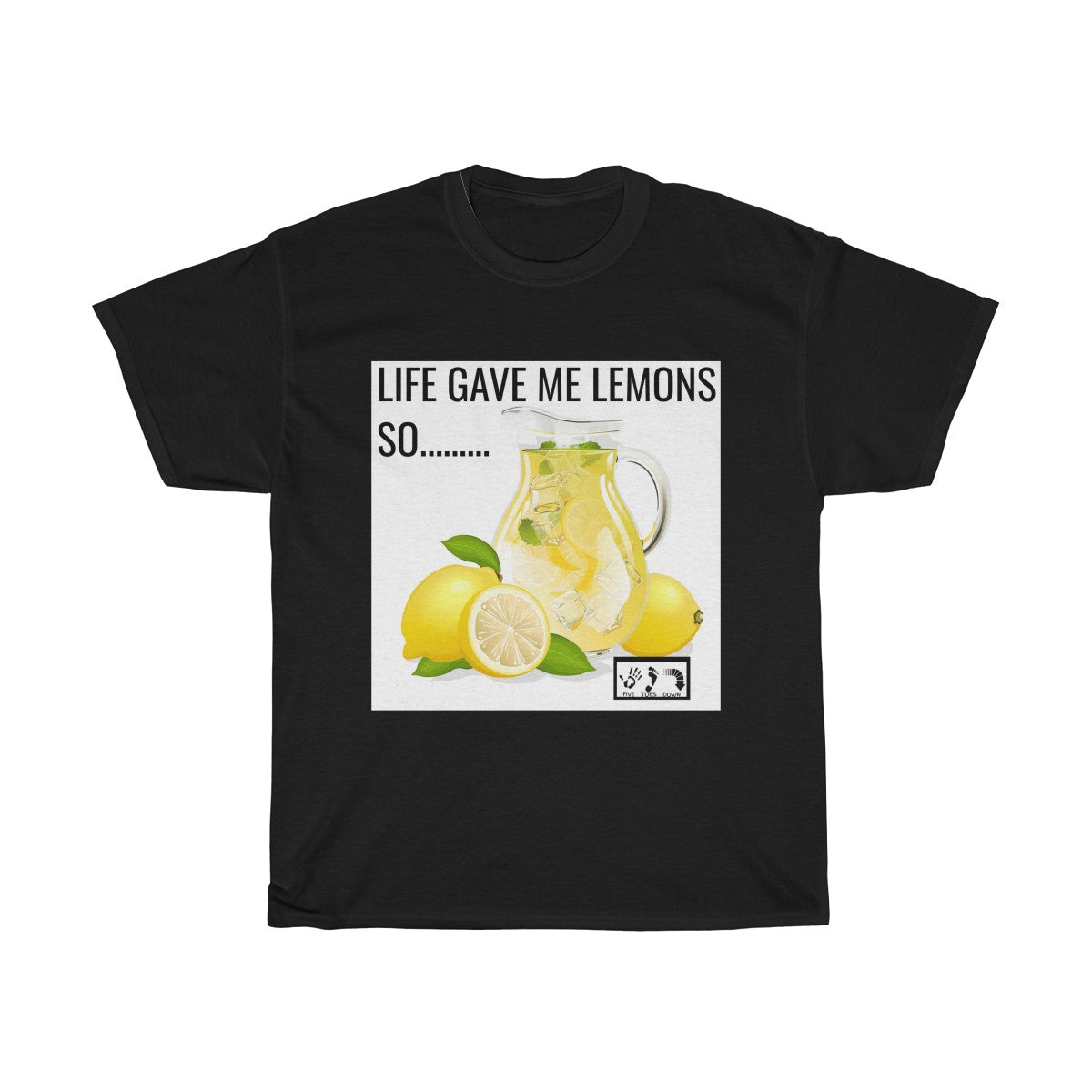 Five Toes Down Lemonade Unisex Tee