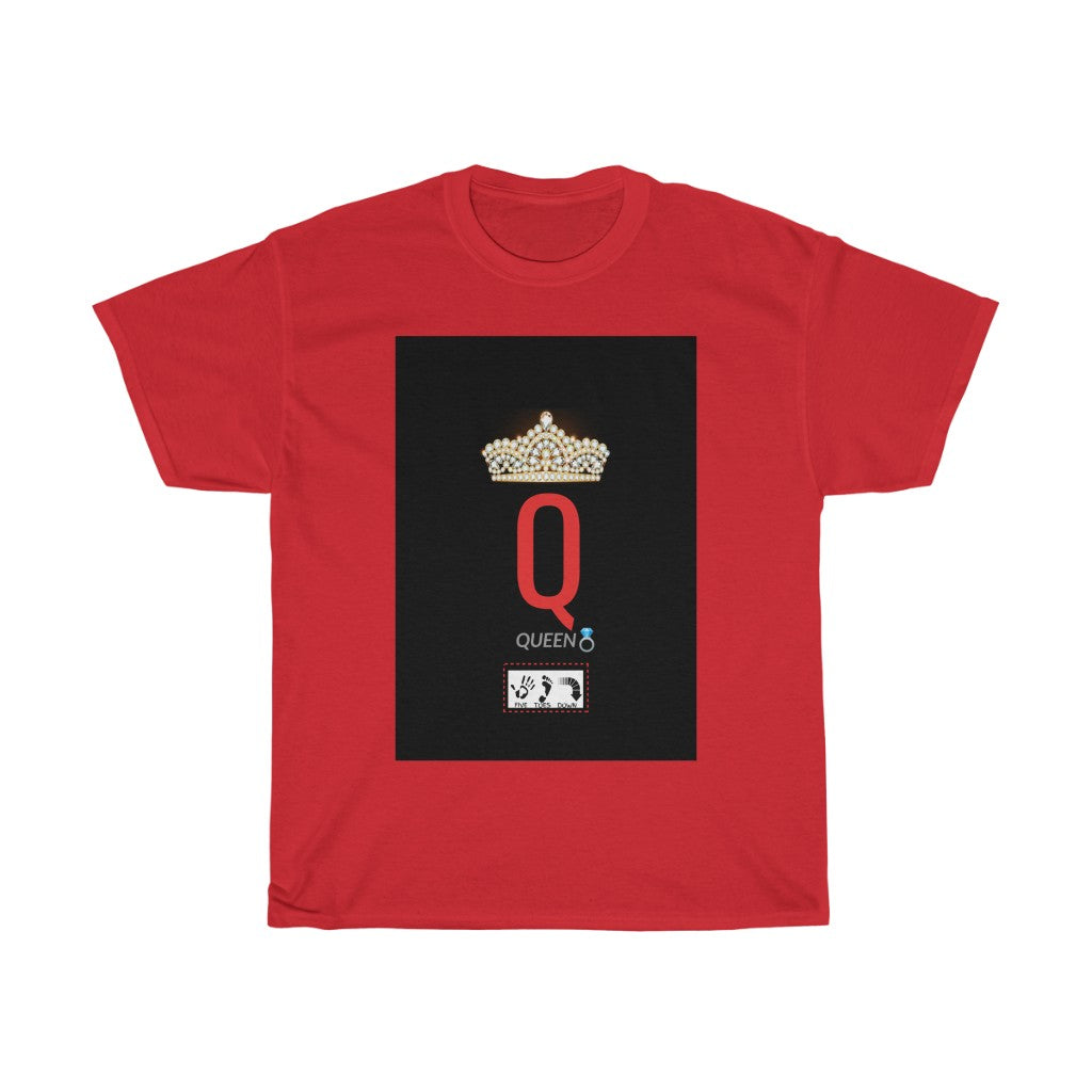 Five Toes Down Queen Unisex Tee